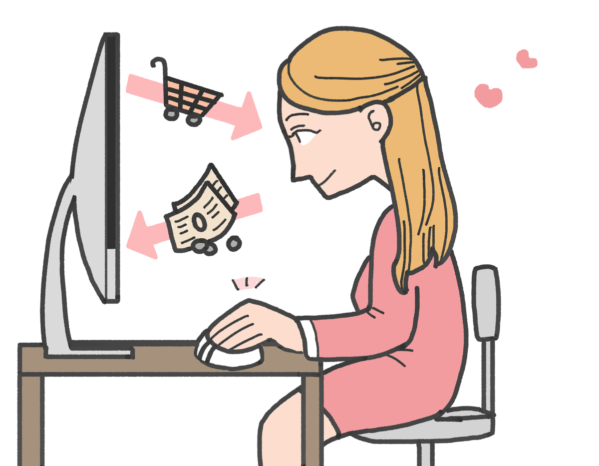 An illustration of e-commerce