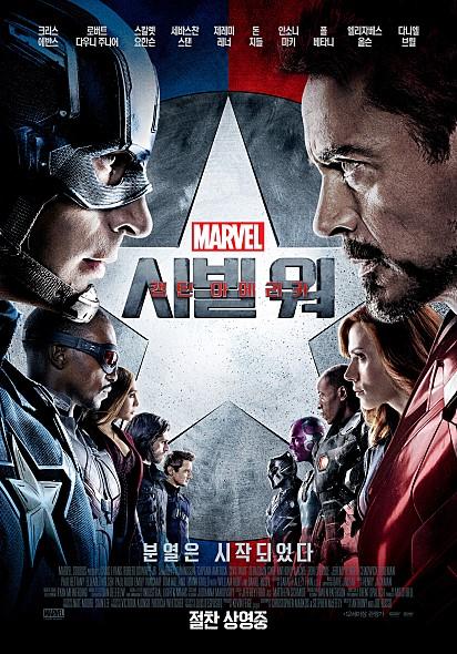 Captain America: Civil War (Source: The Main Poster for the Film Captain America: Civil War)