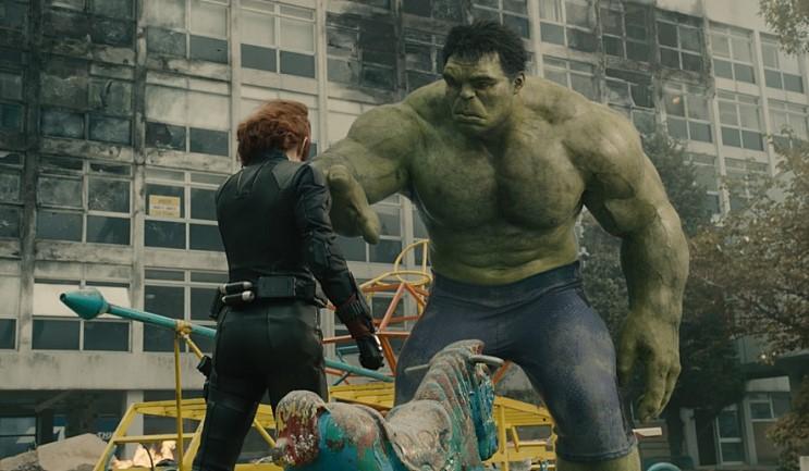 Hulk and Black Widow (Source: A Publicity Still from Avengers: Age of Ultron)
