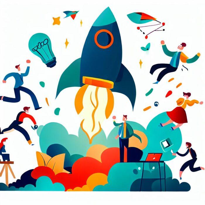 The stage when product development is complete and the product enters the market