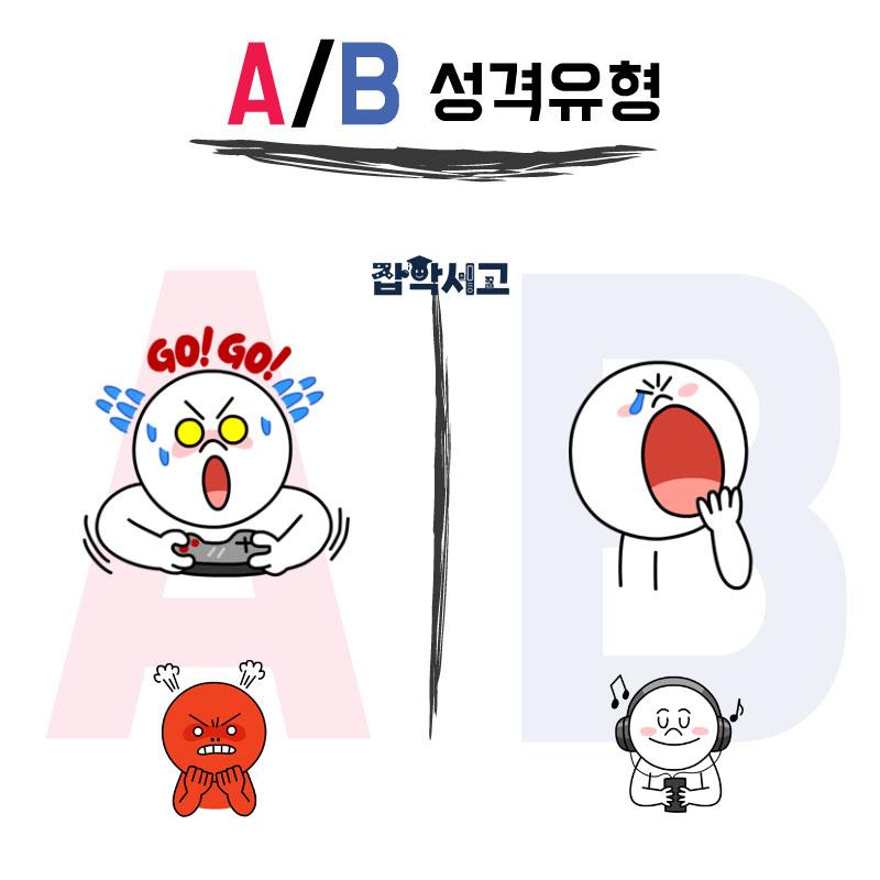 Type A: A hot-tempered perfectionist / Type B: A laid-back pacifist