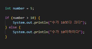 if else Example