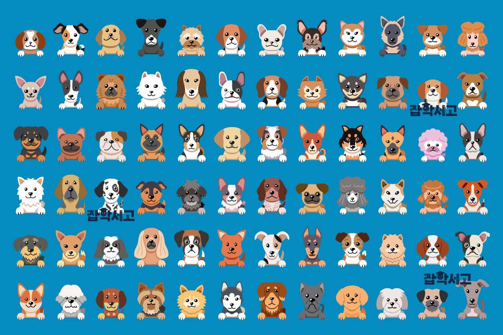 Various breeds and their distinctive traits