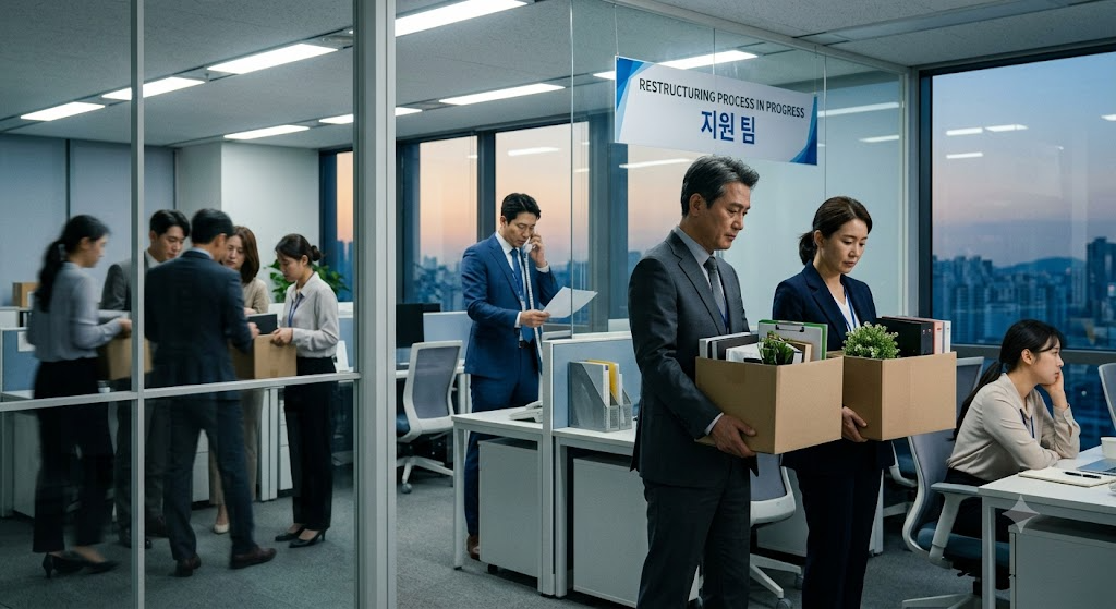 구조조정을 하는 이유는?