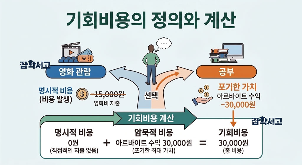 기회비용의 정의와 계산