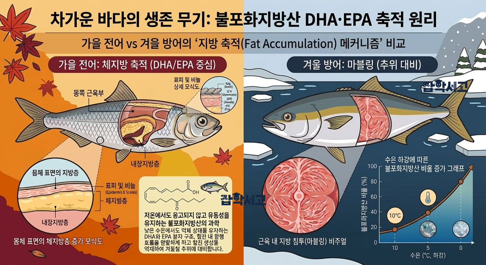 불포화지방산 축적 원리