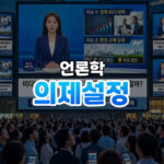 미디어가 세상을 보여주는 방식: 의제설정 이론