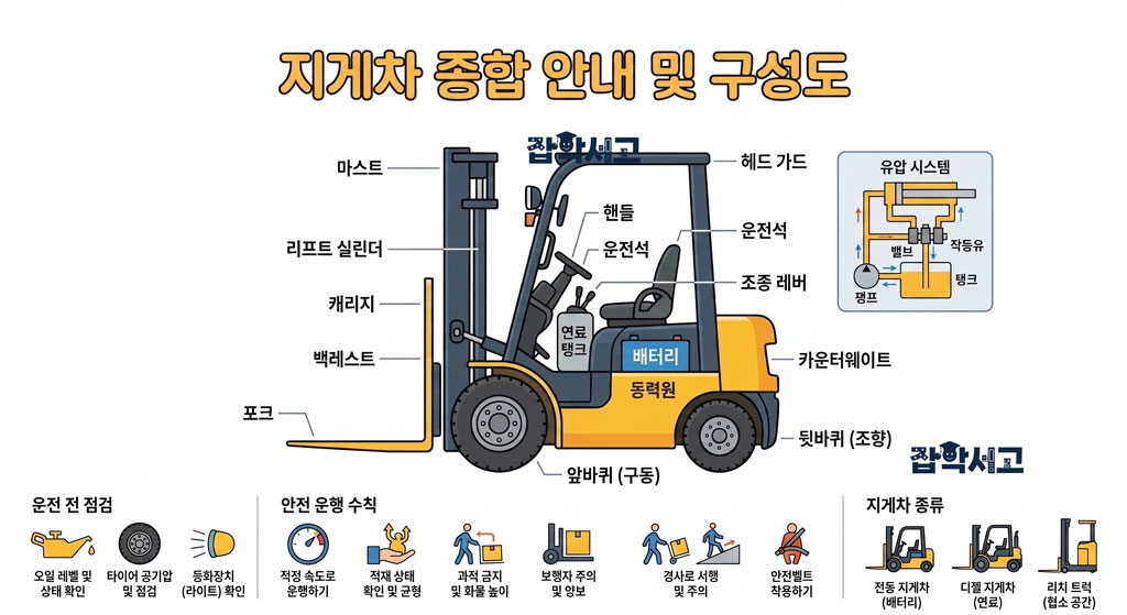 지게차-구성도