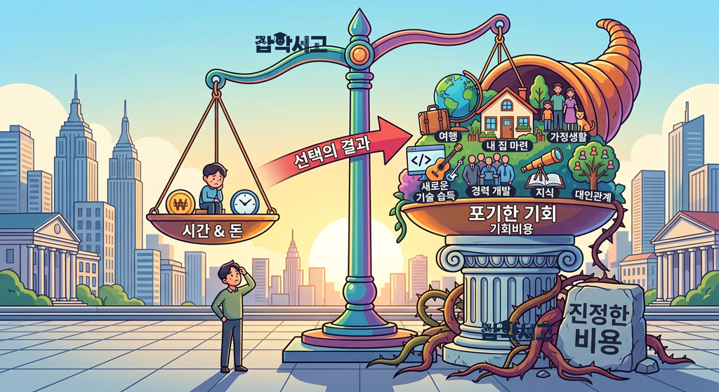 진정한 선택의 무게:기회비용