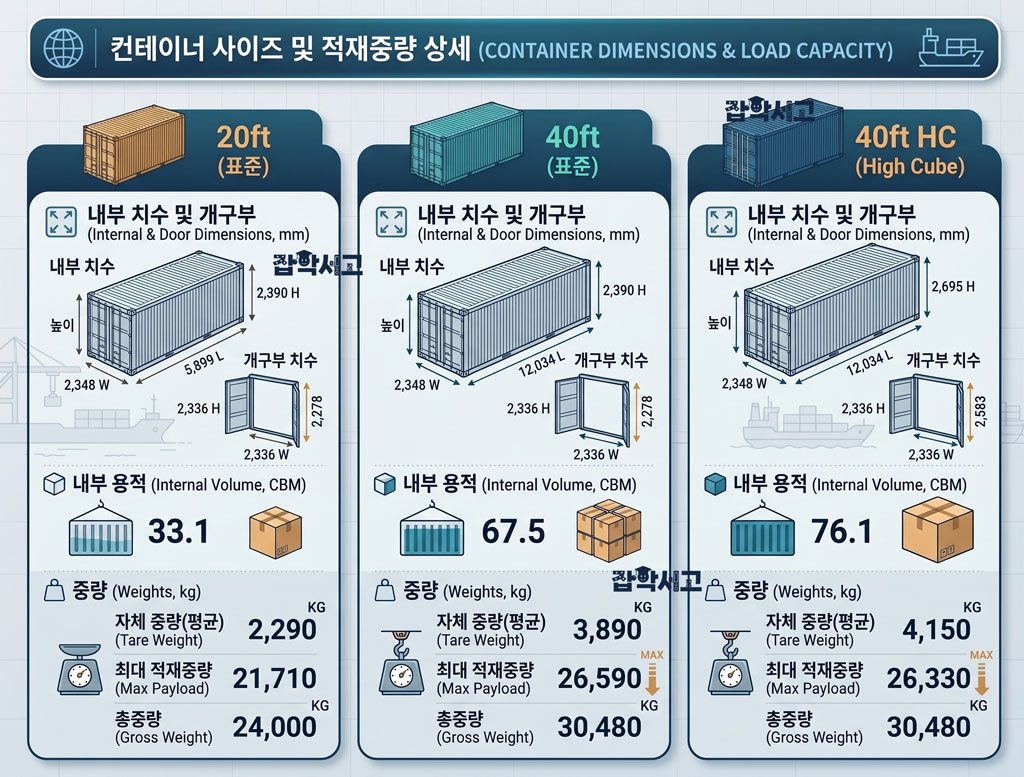 컨테이너 규격