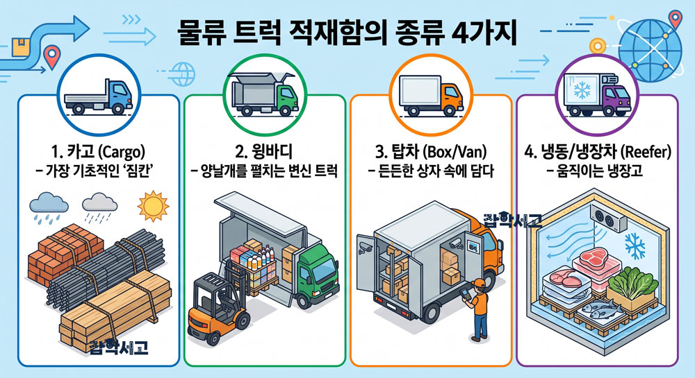 트럭적재함의 종류