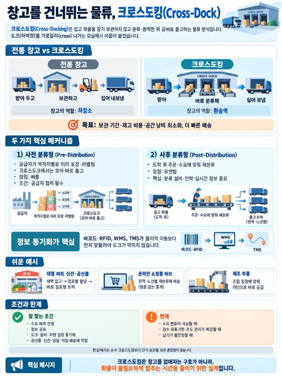 크로스도킹 개념