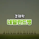 돈이 쏟아져도 병이 든다, 네덜란드병(Dutch Disease)