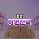 마지막 순간까지 미루는 지혜, 지연 전략(Postponement Strategy)