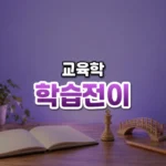 배운 것을 새 곳에 쓰는 힘, 학습 전이(Transfer of Learning)